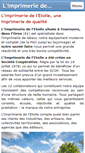 Mobile Screenshot of imprimeriedeletoile.com